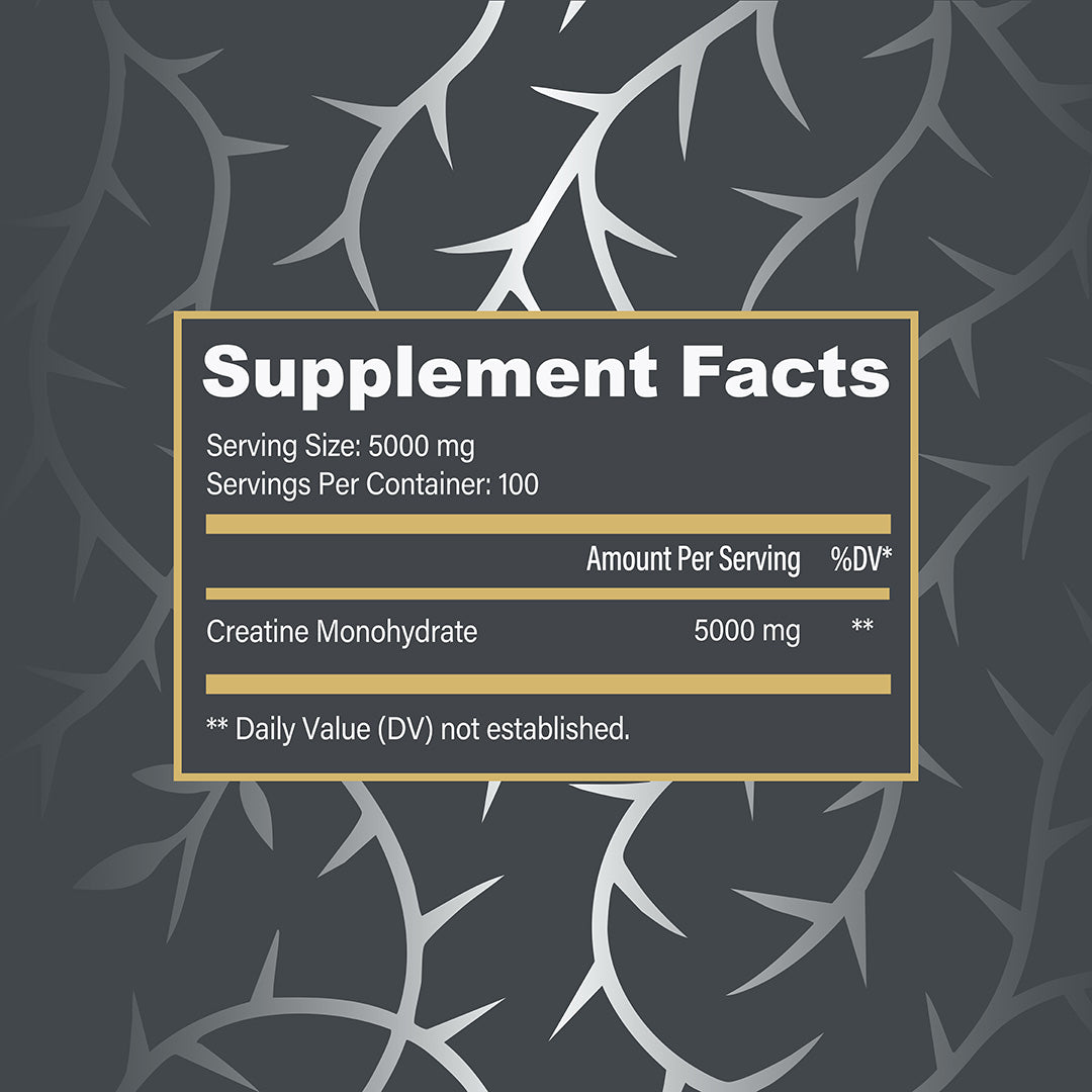 Creatine Monohydrate (100 servings)