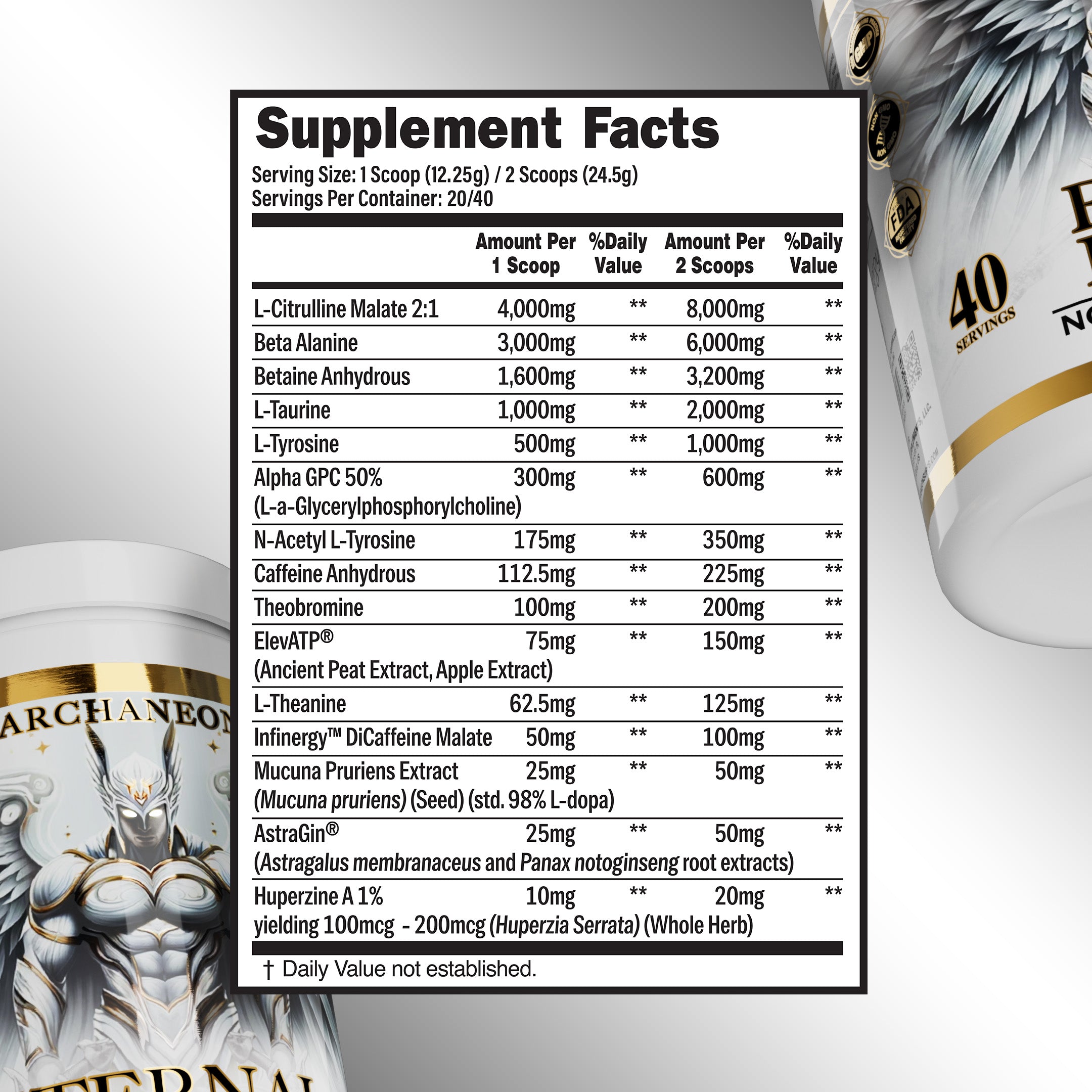 Eternal Legacy Elite Nootropic Pre-Workout