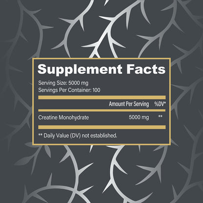 Creatine Monohydrate (100 servings)