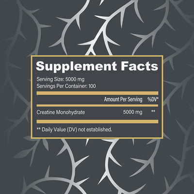 Creatine Monohydrate (100 servings)