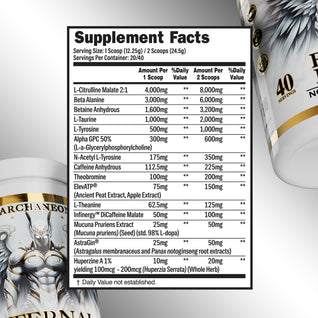 Eternal Legacy Elite Nootropic Pre-Workout