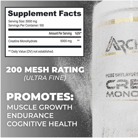 Creatine Monohydrate (100 servings)