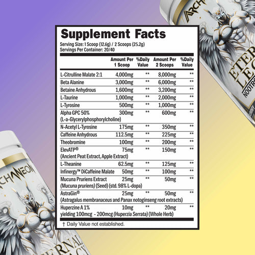 Eternal Legacy Elite Nootropic Pre-Workout