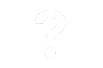 white question mark no background